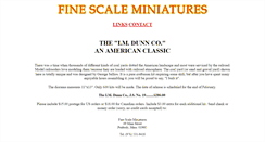 Desktop Screenshot of finescaleminiatures.com